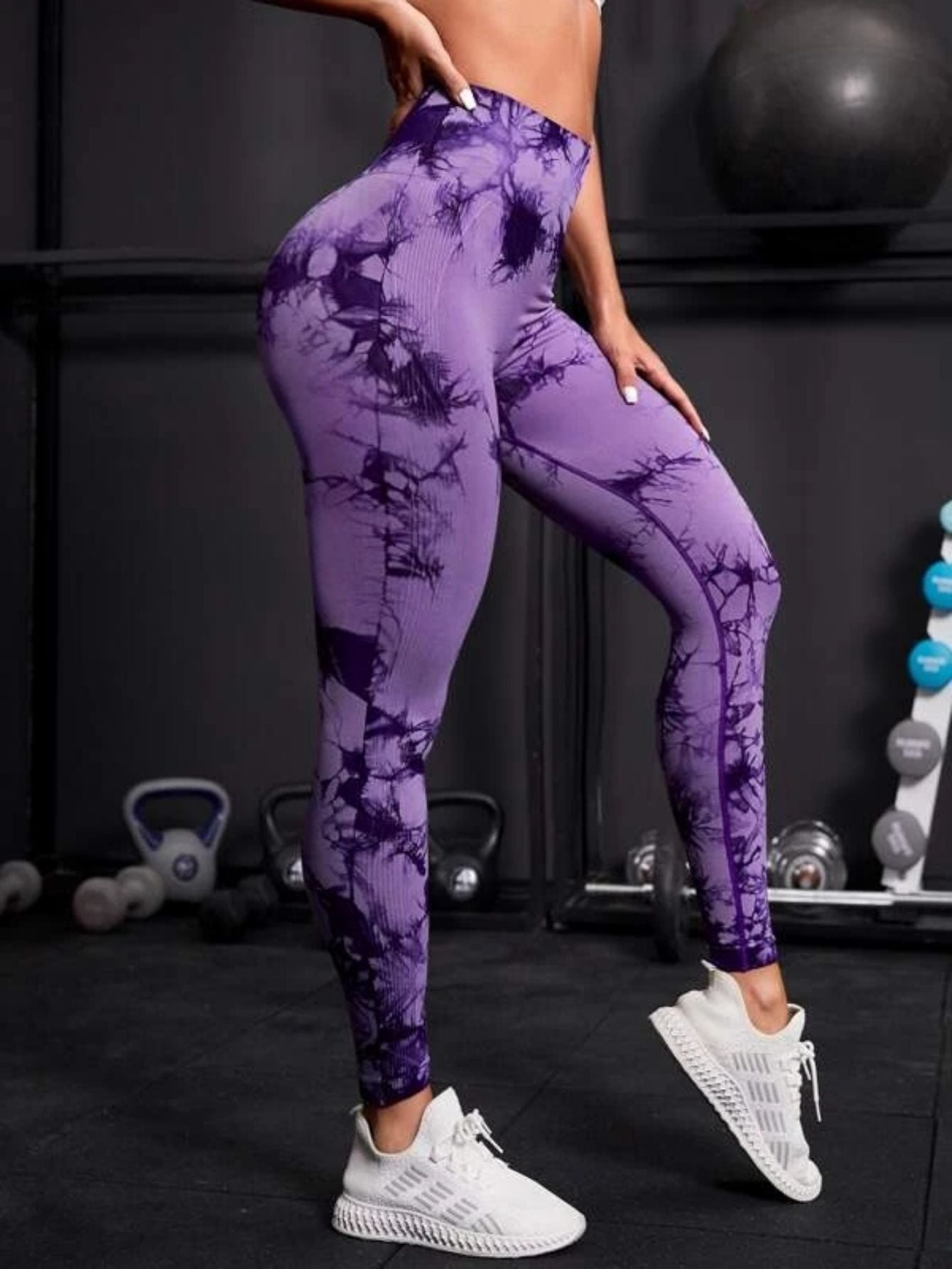 High-Waist Fitness Leggings For Gym/ Yoga