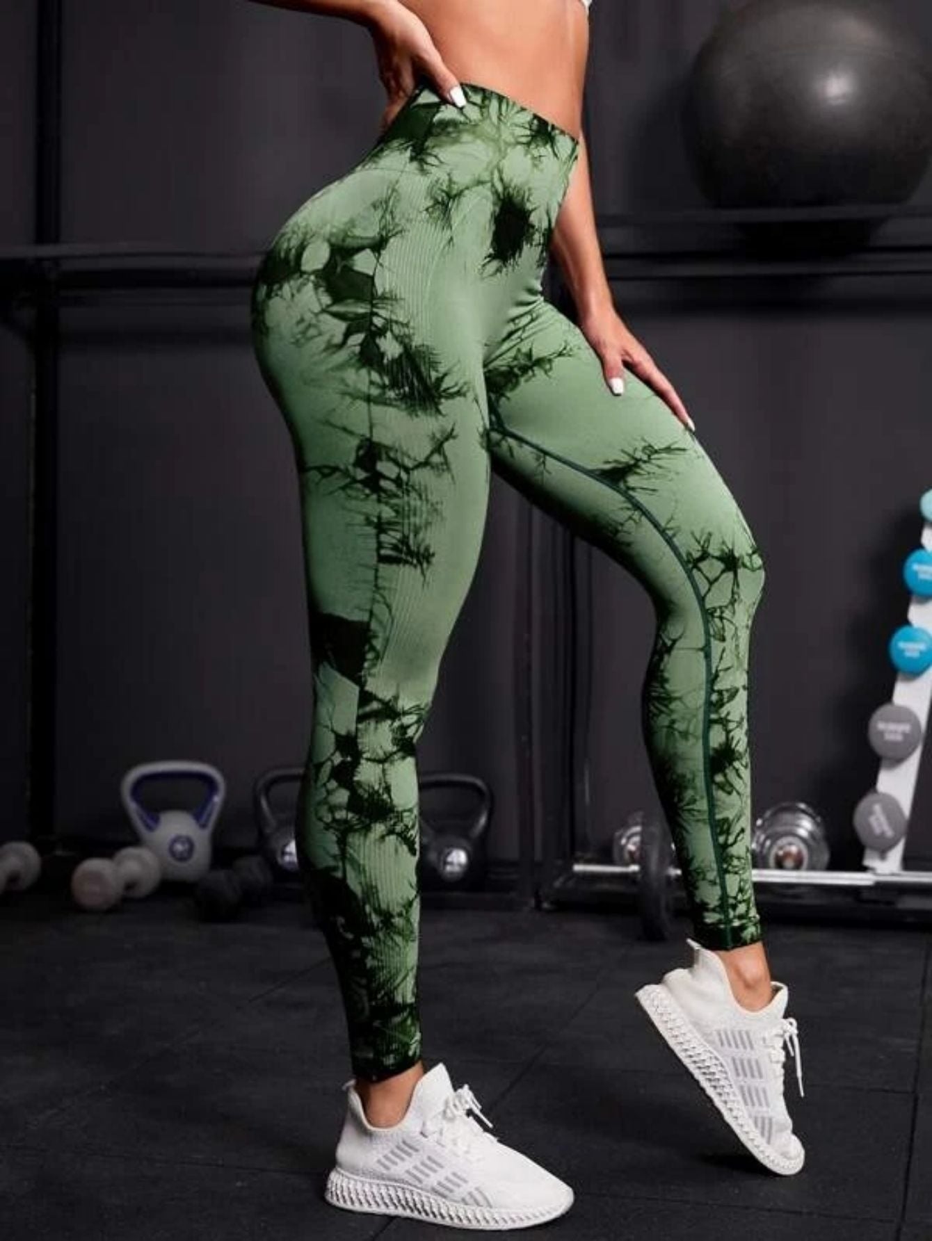 High-Waist Fitness Leggings For Gym/ Yoga